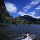 강이 있는 풍경 이미지