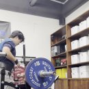 클로즈그립벤치115kg, 라슨벤치105kg 이미지