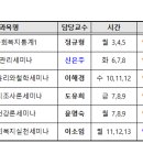 2025학년도 1학기 수강신청 관련 변경사항 안내(교원 변경 등) 이미지