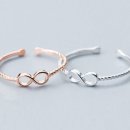 R012 | 실버 925 데일리 로즈골드 레이어드 링 사용 후기