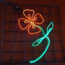 네온사인 와이어공예 이미지