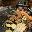 자양고기마트 | 구의역 솥뚜껑 삼겹살 맛집 쌈채솥뚜껑삼겹살 | 솥뚜껑에 김치랑 구워 먹는 고기 맛집