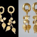 합천 옥전 M4호분 출토 금귀걸이 이미지