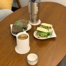 말통커피 | [보령] 보령 카페 추천 - ‘말통커피 센트럴파크점’ 치아바타 샌드위치와 유자캐모타일티 후기