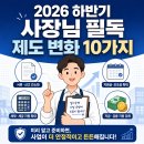 세무법인다솔더블유엠센터제1본부 | 간이과세 544곳 해제·임금체불 처벌 강화, 하반기 정책 총정리