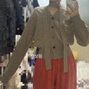 쇼핑 | SSF shop 구호플러스 Wool Muffler Knit Cardigan - Beige Melange 울 가디건 구매 후기 + 착샷