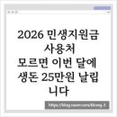 이월농협주유소 | 2026 민생지원금 사용처, 모르면 이번 달에 생돈 25만원 날립니다