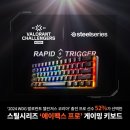 발로란트 프로 선수들이 사용하는 스틸시리즈 키보드 사용 후기