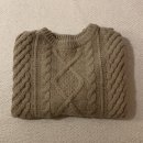 <b>메리</b><b>어라운드</b> 루즈핏피셔꽈배기니트 (램스울50%) 린넨...