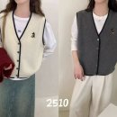 미키마우스 니트조끼 2510번 이미지