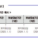 보험금 지급에 관한 세부규정[상해급여실손의료비(갱신형)보장] 이미지