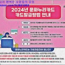 2024년 문화누리카드 카드발급방법 안내 이미지