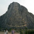 태국. 황금 절벽사원 부처님 이미지