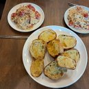 급조한 크림 파스타 &amp; 마늘버터 빵 ^^ 이미지