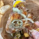 [푸라닭치킨]고추마요+악마치킨 반반 치킨 조합 good!