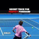 @tennismotivation_ 구독 Secret Trick to Perfect Forehand 이미지