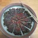 졸참도토리가루로 만든 묵과 도토리부추전 이미지