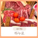 하누로참숯구이 | 송도 한우 맛집 "하누로" 숙성모둠 화로구이 후기