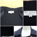 여성 ST. JOHN 니트 더블버튼 자켓 어깨패드 이미지