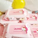 [책세상맘수다/ 아이티씨]산리오캐릭터즈 천연펄프물티슈