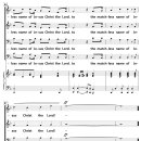 [성가악보] The Matchless Name of Jesus [Michael Ware] 이미지