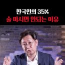 영상)한국인의 35프로는 술마시는 안되는이유 이미지