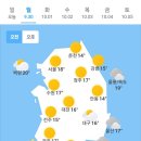 오늘의 날씨🌞☔️☃️ , 2024년 9월 30일 월요일 이미지