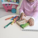 크레파스 1 | 두돌아기 유아 미술놀이_아기 크레파스 허니스틱 비즈왁스