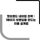 냥앤도그 | 펫브랜드 네이밍 전략: 1페이지 브랜딩을 만드는 이름 설계법