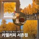 진해구 ⓒ-32 | 서울 서촌 단풍 카페 추천 카멜커피 서촌점 명소 스팟(웨이팅, 주차장, 애견동반)