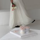 우아케이크 | 강남구청역 케이크 우아 아뜰리에 감성 떡케이크, 웨딩 스튜디오 촬영 소품 추천 후기