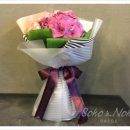 심플 수국 꽃다발 만들기