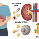 비타민C 과다 섭취 부작용 이미지