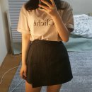 텔라우드 | 벼리의 데일리룩 텔라우드 레터링티셔츠로 깔끔한 코디!