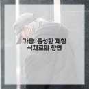 건강한 제철요리 이미지