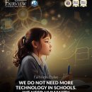 We talk a lot about technology in education. 이미지