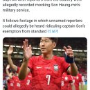 [Telegraph] 손흥민 군 복무 조롱에 언론 인터뷰 보이콧한 대한민국 선수단 이미지