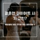 결혼전 다이어트 시기 고민? 웨딩촬영 한달 전 후기로 보는 골든타임 :)