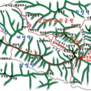 설악산 서북능선 (귀때기청봉 1577m) 등산지도(강원 인제) 이미지