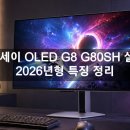 DCI열처리 | 삼성 오디세이 OLED G8 G80SH 살 만할까? 2026년형 특징 정리
