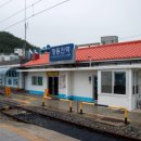 정동진역 앞