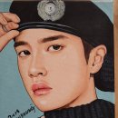 팝아트 인물화 이미지