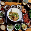 시골밥상 이미지