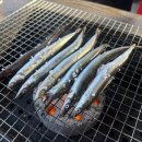 알로현대충청점 | 속초필코/ 만석닭강정 포장해서 오징어난전 양미리와 도루묵구이