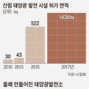 나무 베고 흙 헤집은 탓? 전국 산사태, 태양광이 의심받는다...태양광사업 탓 3년간 월드컵경기장 6천개 면적 산림 소실 이미지