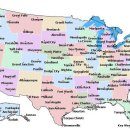 ※미국 각주(State)와 면적과 인구 소개※ 이미지