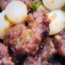 행복한 아침 이보은 갈비살양념구이 무생채 이미지
