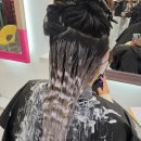 블루컬러 | 얼룩 있었던 모발에서 완성한 아이스블루 컬러 후기