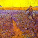 Sower with Setting Sun (After Millet)/Gogh 이미지