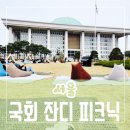 외계인키친 | 윤중로 벚꽃길 걷다 쉬어가세요 국회 잔디 피크닉 가족 나들이 추천